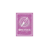 Bandai One Piece Card Game Official Sleeves: Assortment 13 - Standard Card Game Back Purple (70-Pack)