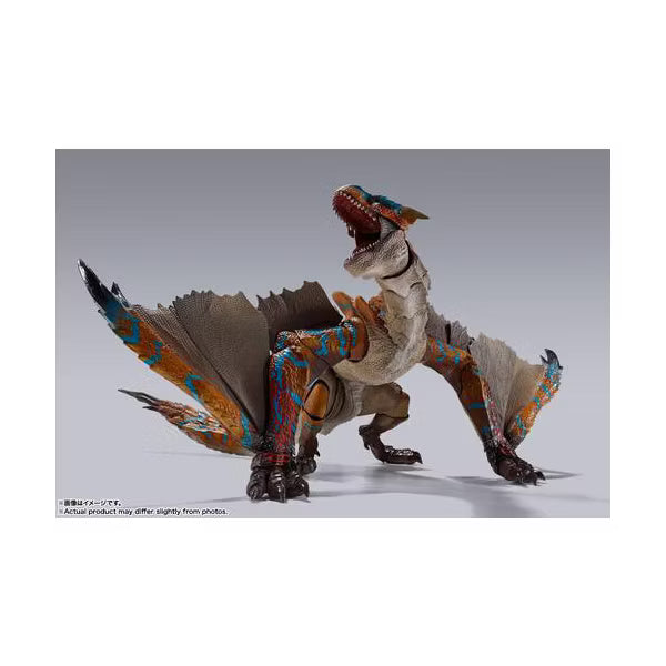 Bandai - Tamashii Nations- Monster Hunter Rise - S.H. Monsterarts - Tigrex