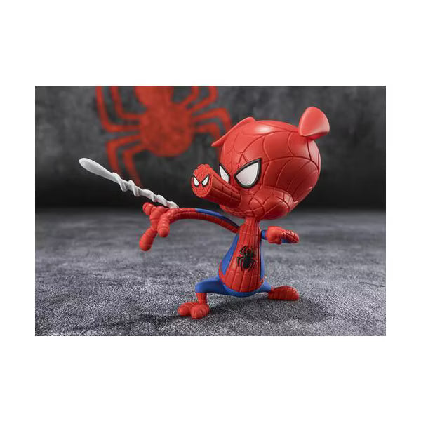 Bandai - Tamashii Nations - Spider-Man: Across the Spider-Verse - S.H.Figuarts - Spider-Man Noir & Spider-Ham Action Figures