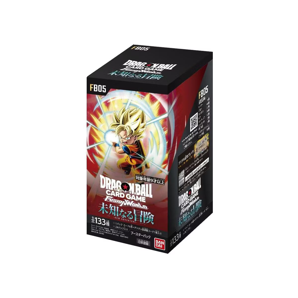 Bandai Dragon Ball Super Card Game Fusion World Booster Box - Unknown Adventure (FB05) (Japanese) - 24 Packs