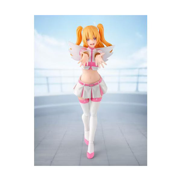 Bandai - Tamashii Nations - 2.5 Dimensional Seduction - S.H.Figuarts - Liliel Angel Airborne Corps/Ririsa Action Figure