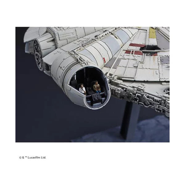 Bandai - Bandai Star Wars Millennium Falcon The Rise of Skywalker 1/144 Scale
