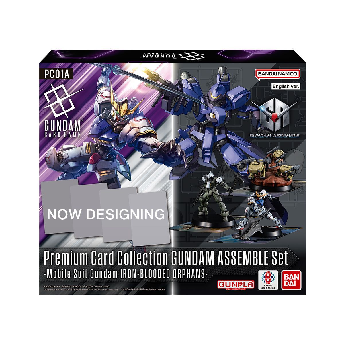 Bandai Gundam Card Game Premium Card Collection Gundam Assemble Set (Japanese) - Mobile Suit Gundam Iron-Blooded Orphans (PC01A)