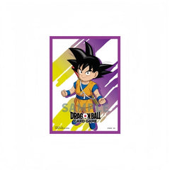 Bandai Dragon Ball Super Fusion World Card Game Official Sleeves - Son Goku (Mini) (64-Pack)