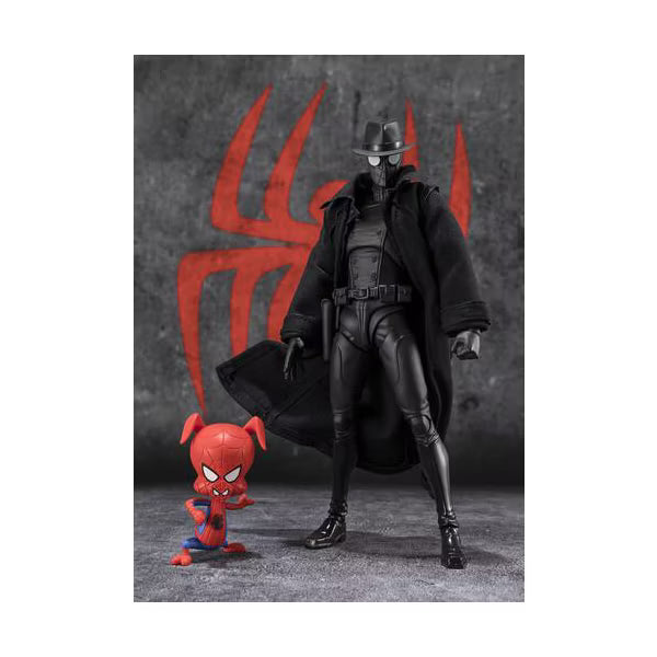 Bandai - Tamashii Nations - Spider-Man: Across the Spider-Verse - S.H.Figuarts - Spider-Man Noir & Spider-Ham Action Figures